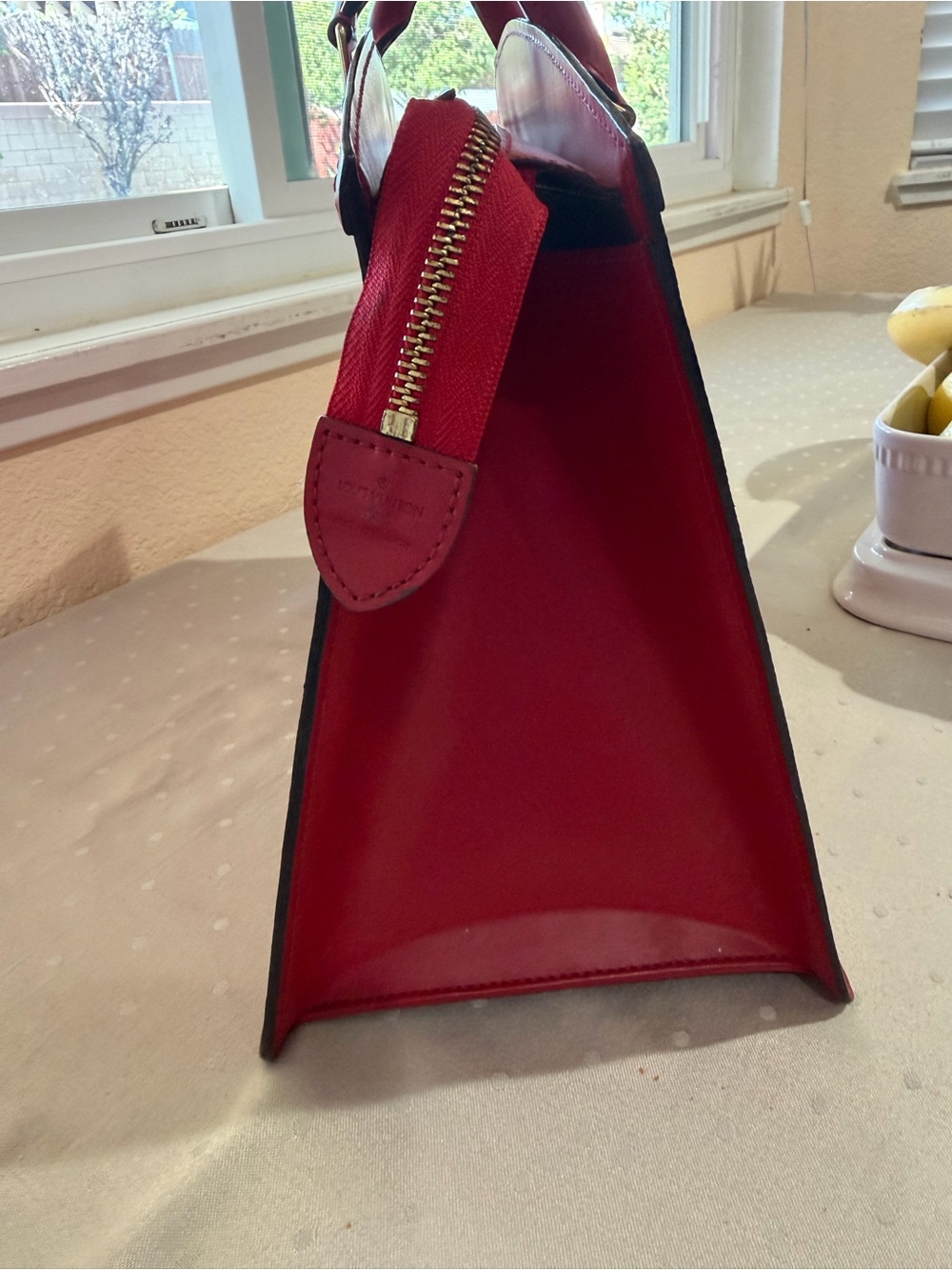 Louis Vuitton Epi Leather Riviera red Handbag - Picture 4 of 11